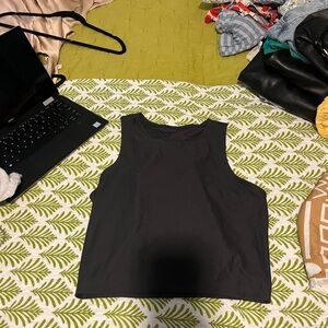 lululemon athletica Black Tank Top